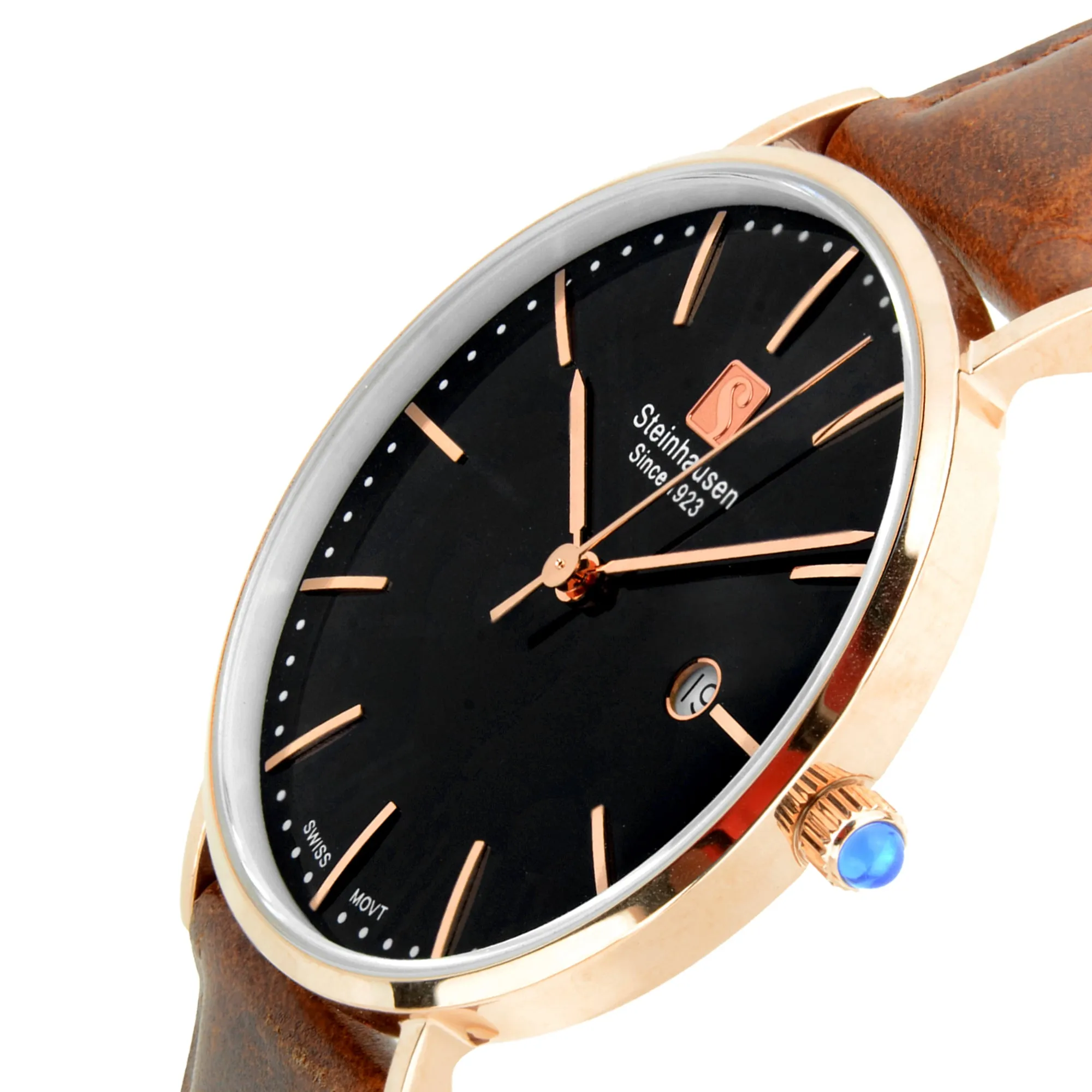 Burgdorf Collection Women - Rose Gold / Black / Brown