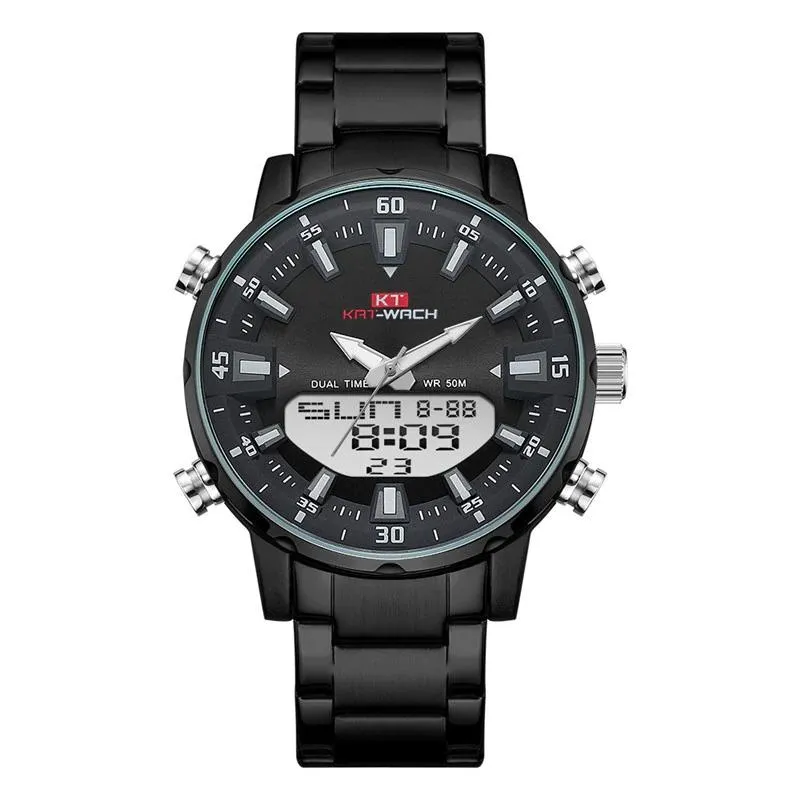 Business and Leisure Digital Display Quartz Watch
