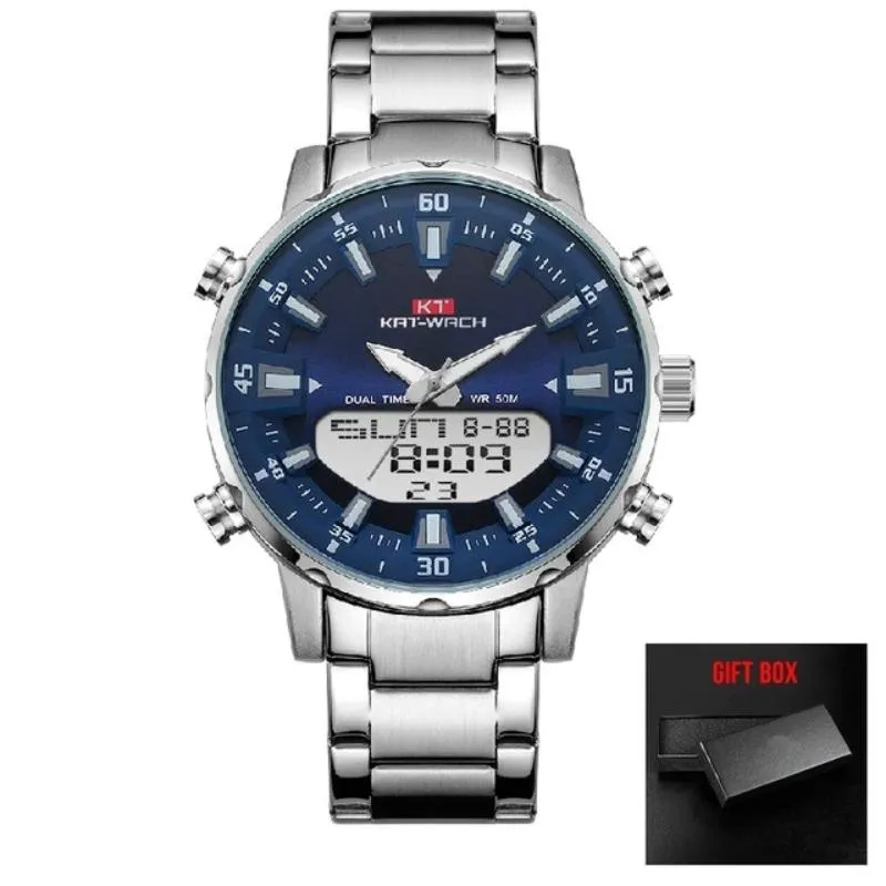 Business and Leisure Digital Display Quartz Watch
