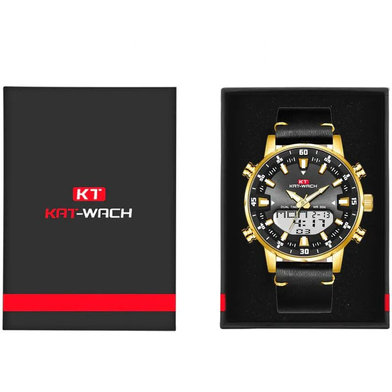 Business and Leisure Digital Display Quartz Watch