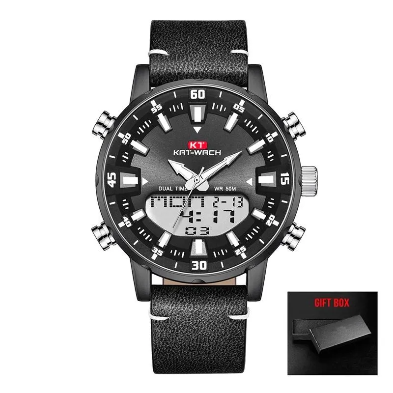 Business and Leisure Digital Display Quartz Watch