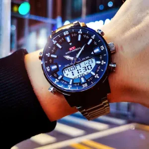 Business and Leisure Digital Display Quartz Watch