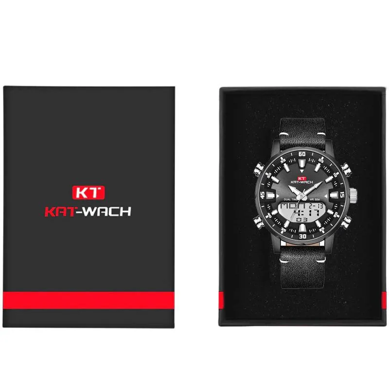 Business and Leisure Digital Display Quartz Watch