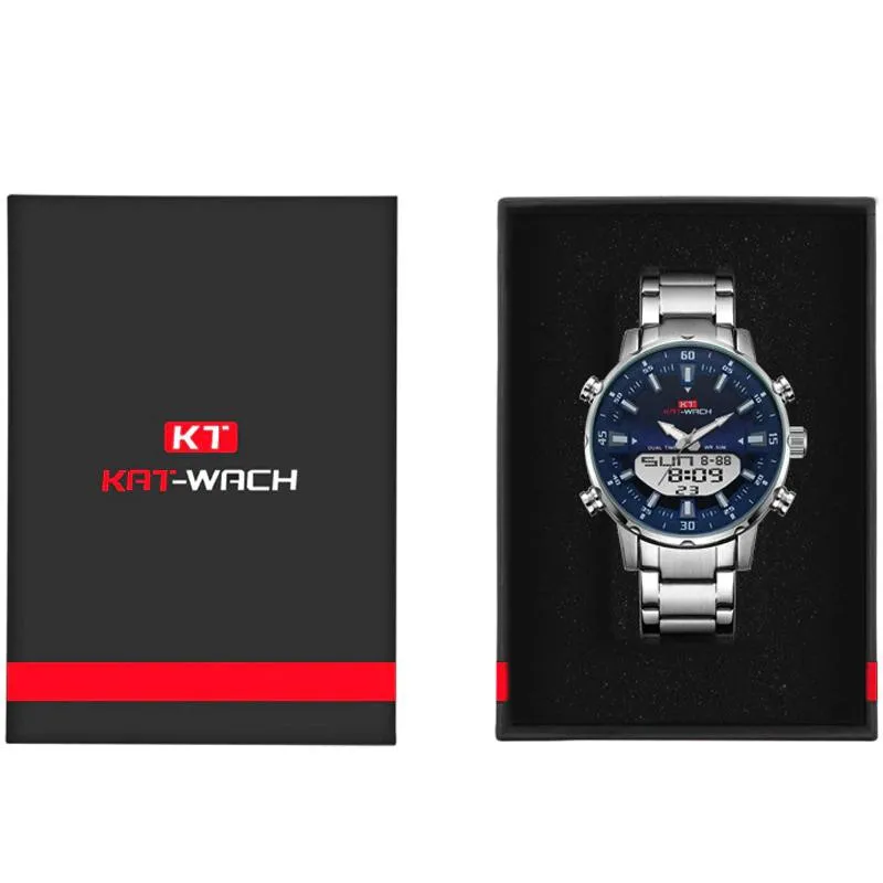 Business and Leisure Digital Display Quartz Watch