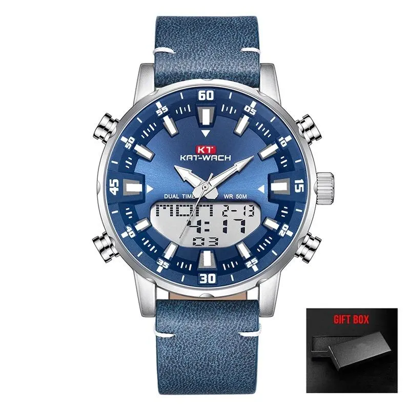 Business and Leisure Digital Display Quartz Watch