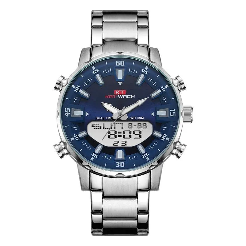 Business and Leisure Digital Display Quartz Watch