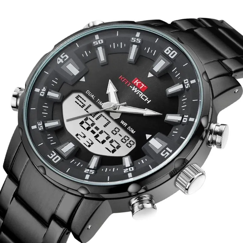 Business and Leisure Digital Display Quartz Watch