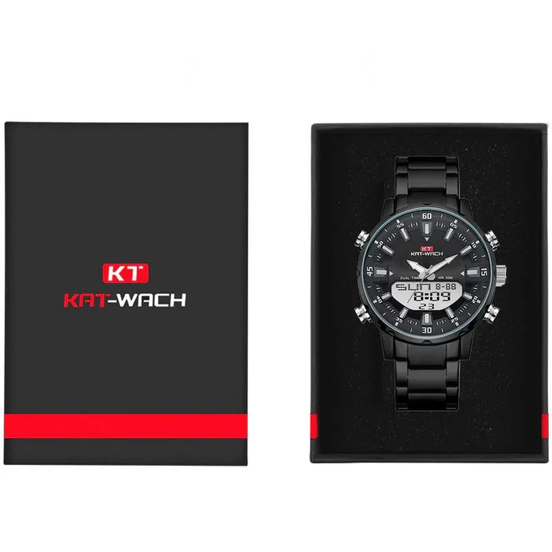 Business and Leisure Digital Display Quartz Watch