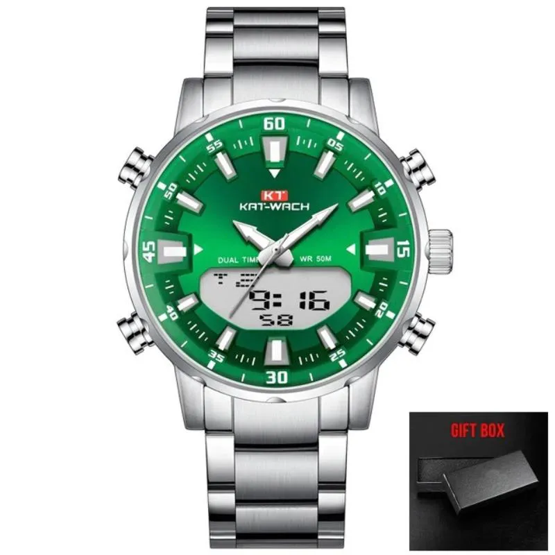 Business and Leisure Digital Display Quartz Watch