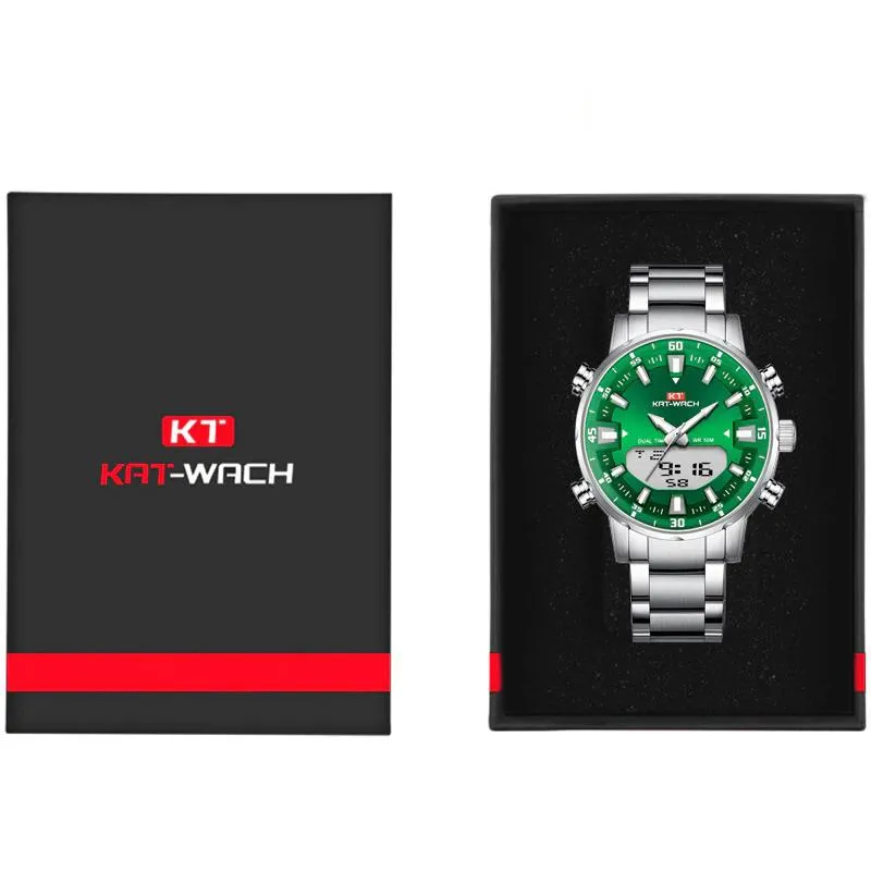 Business and Leisure Digital Display Quartz Watch