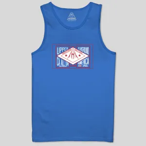 CA ALL DAY - PATRIOT SPECIAL IN BLUE  MEN'S TANK