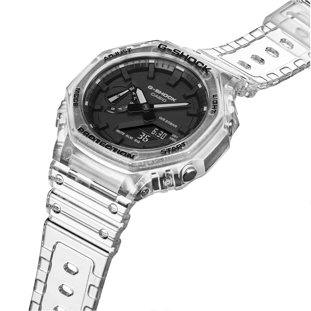 Casio G-Shock Men's Transparent Watch GA-2100SKE-7AER