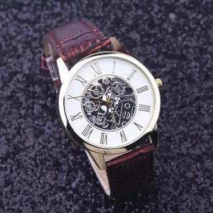 Casual steel Business Imitate Mechanical Watch