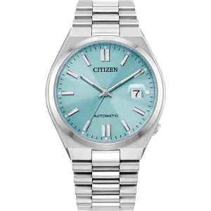Citizen Automatic Mens Tsuyosa Ice Blue Dial Watch