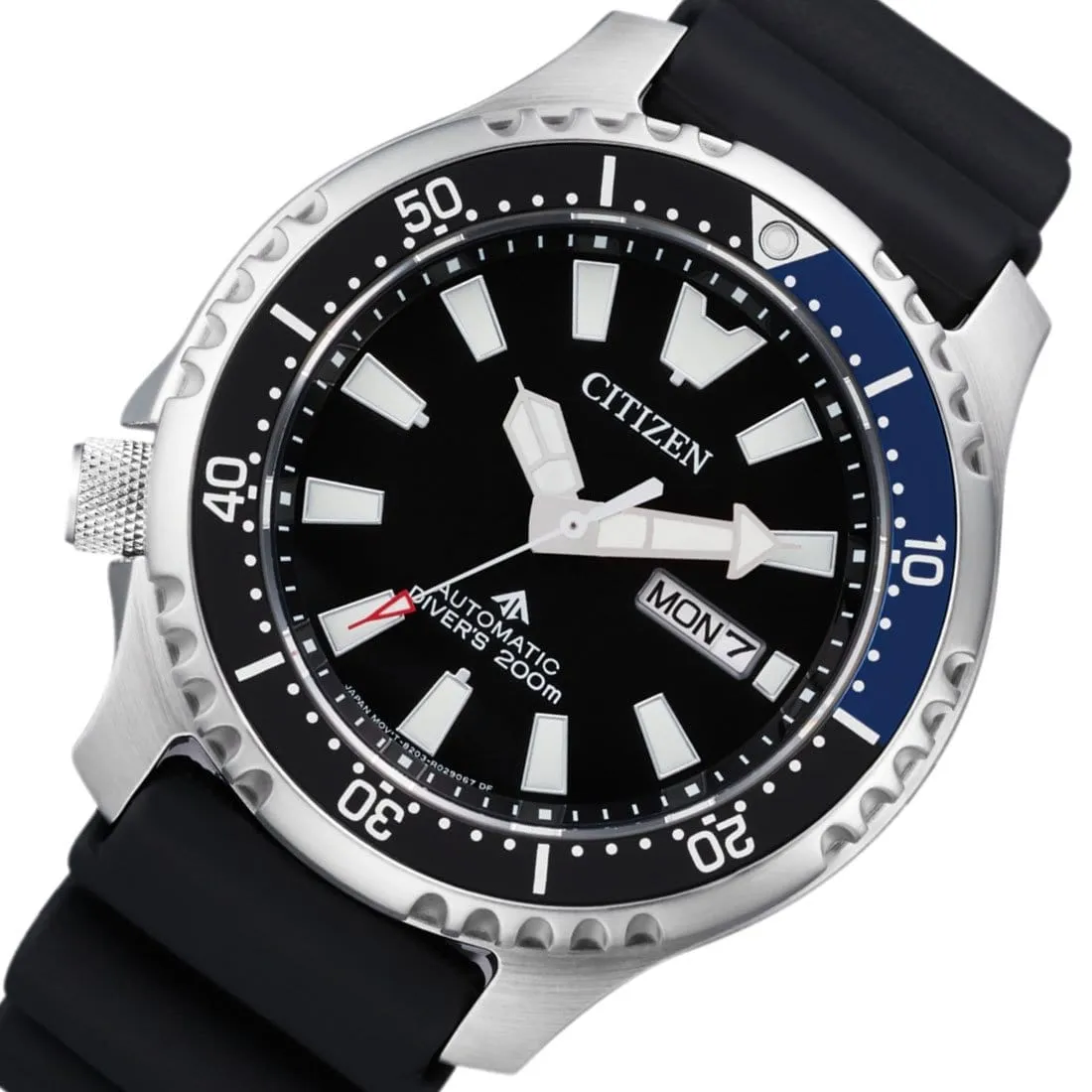 Citizen Promaster Fugu Automatic Black Dial Male 200m Watch NY0111-11E