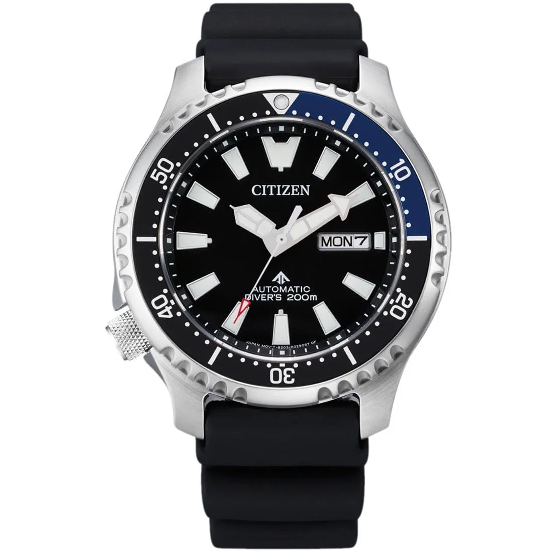Citizen Promaster Fugu Automatic Black Dial Male 200m Watch NY0111-11E