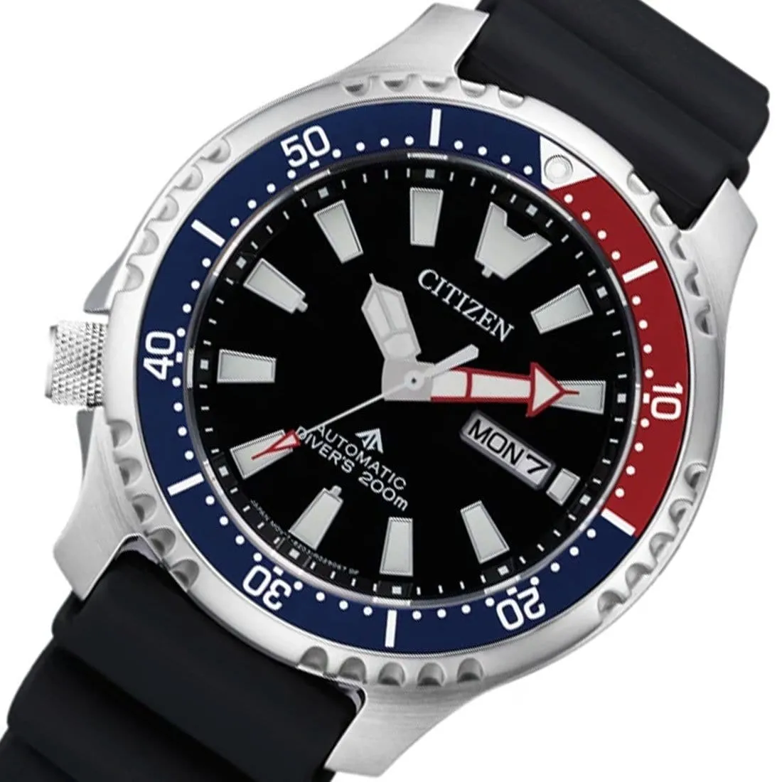 Citizen Promaster Fugu Automatic Black Dial Mens 200m Watch NY0110-13E
