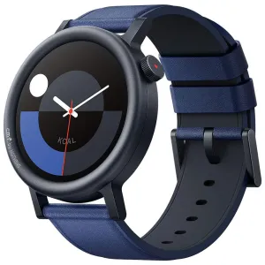 CMF Watch Pro 2 D398 Smart Watch (45mm - GPS) Dark Gray Metal Case With Blue Leather Strap