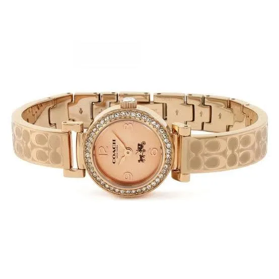 Coach Madison All Rose Gold Diamond Ladies Watch 14502203