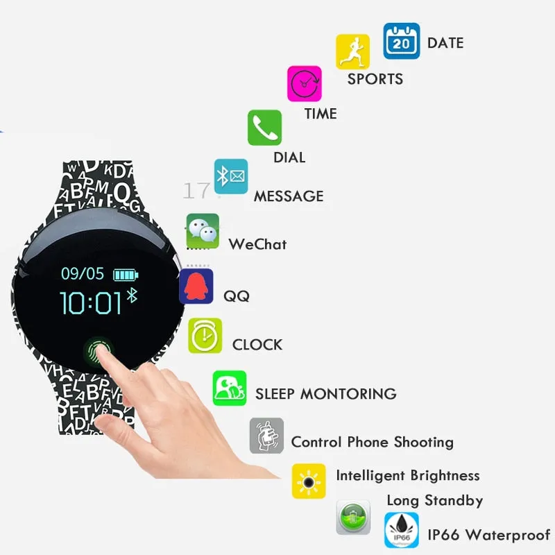 Color Touch Screen Smartwatch