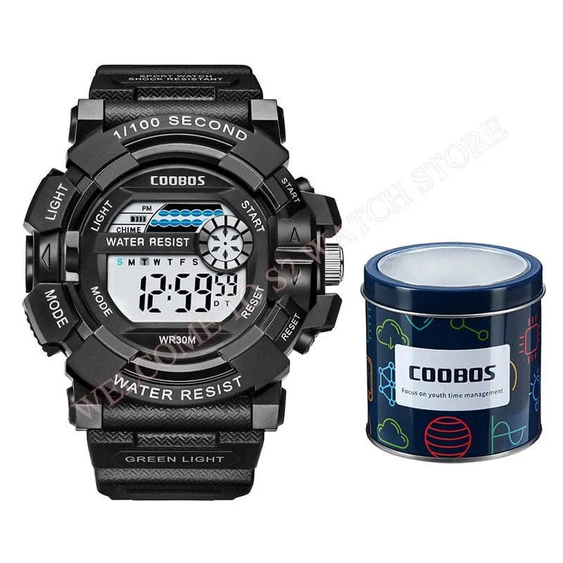 COOBOS Military Wrist Watch, Men's Sport Watch