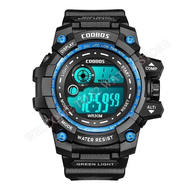 COOBOS Military Wrist Watch, Men's Sport Watch