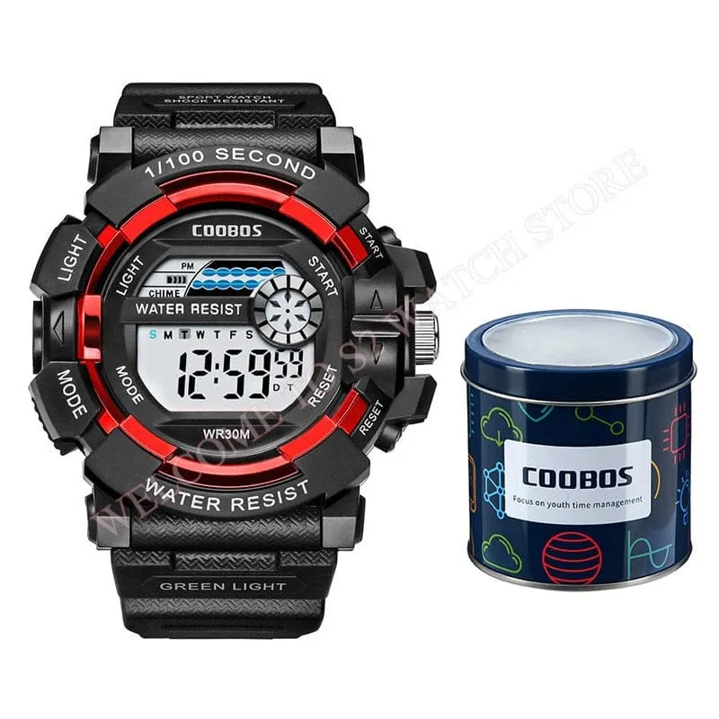 COOBOS Military Wrist Watch, Men's Sport Watch
