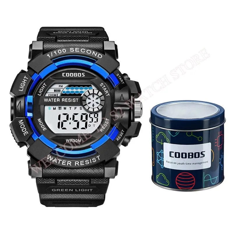 COOBOS Military Wrist Watch, Men's Sport Watch
