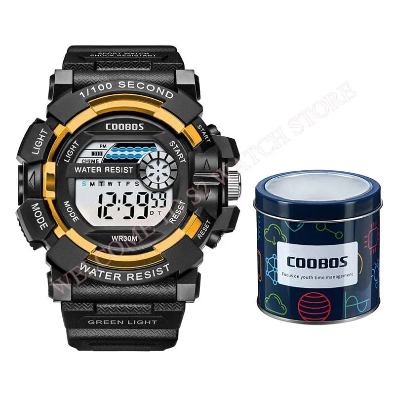 COOBOS Military Wrist Watch, Men's Sport Watch