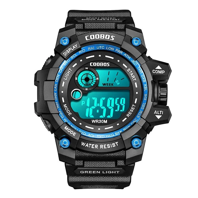 COOBOS Military Wrist Watch, Men's Sport Watch