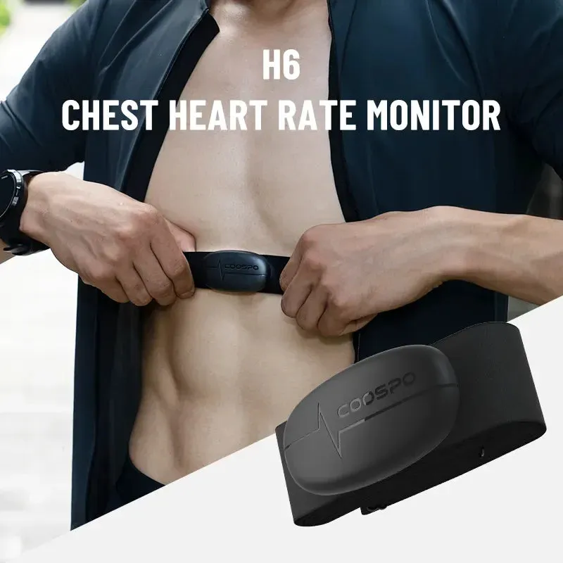 Coospo Hrm Armband Optical Fitness Beat Sensor for Garmin Wahoo Bike Computer Bluetooth 4.0 Ant