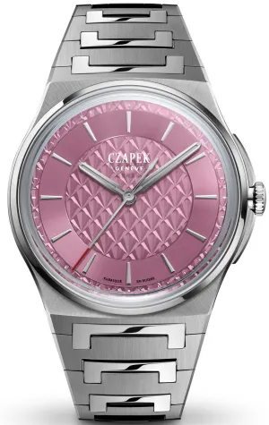 Czapek Antarctique S Sashiko Pink Lotus Limited Edition