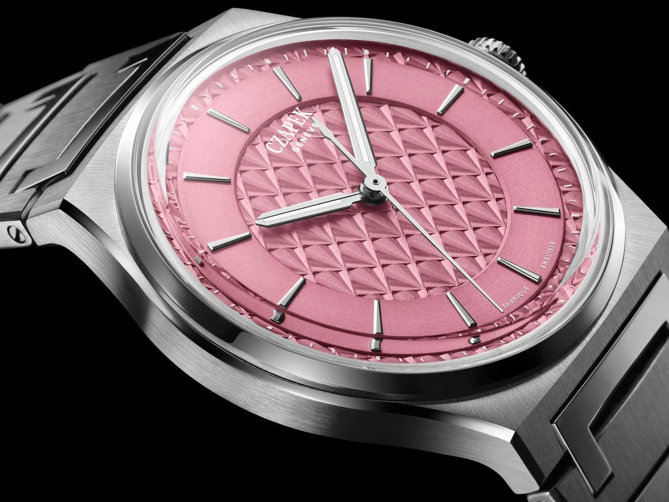 Czapek Antarctique S Sashiko Pink Lotus Limited Edition