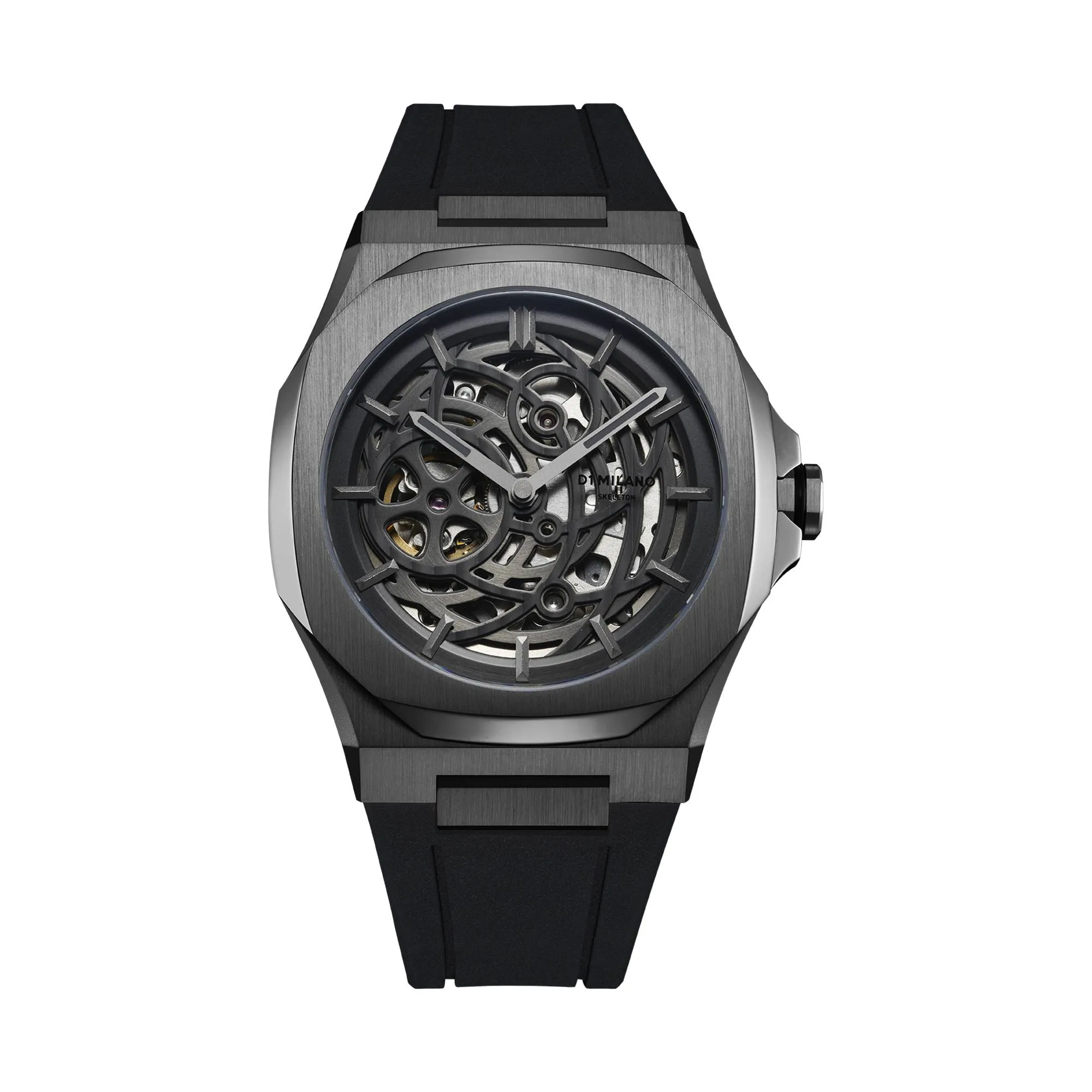D1 Milano Gun Metal Automatic Men's Watch