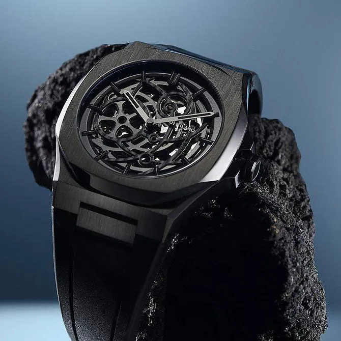 D1 Milano Gun Metal Automatic Men's Watch