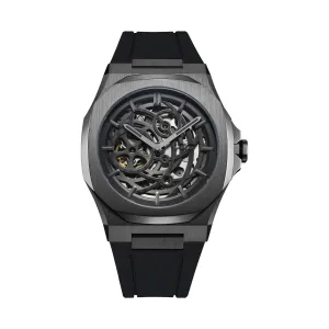 D1 Milano Gun Metal Automatic Men's Watch