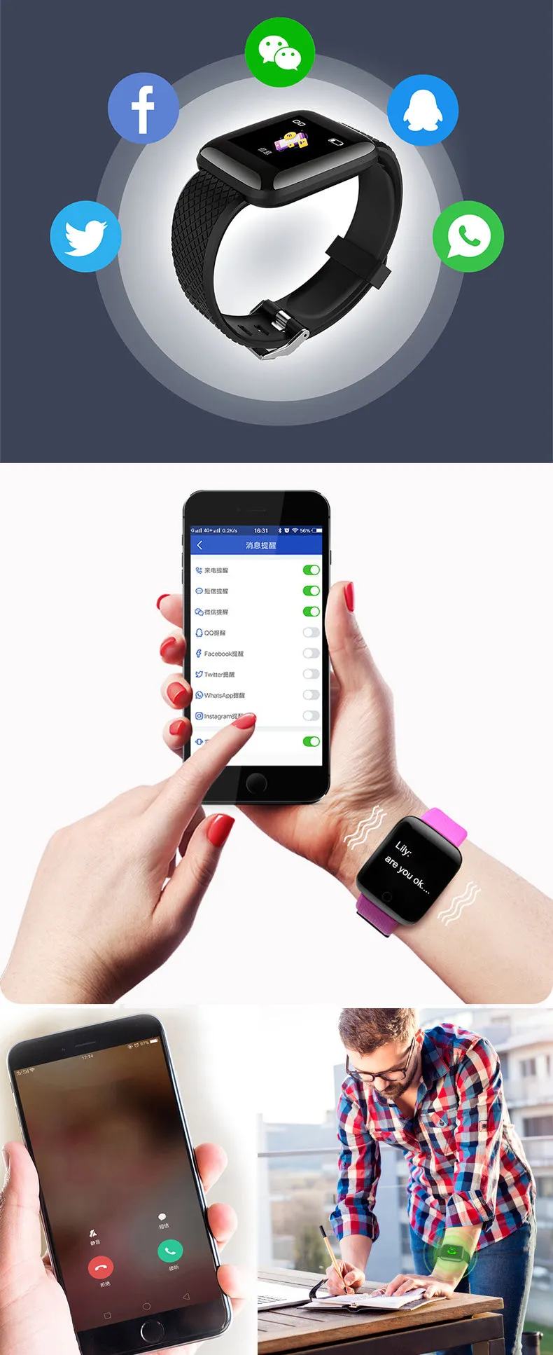 Digital Smart sport watch men's watches digital led electronic wristwatch Bluetooth fitness wristwatch women kids hours hodinky