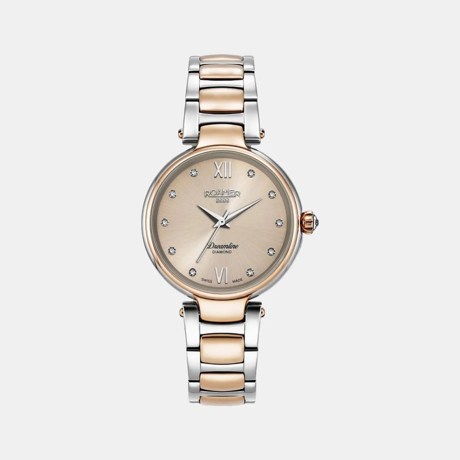 Dreamline Diamond Women's Analog Stainless Steel Watch 857847 49 38 50