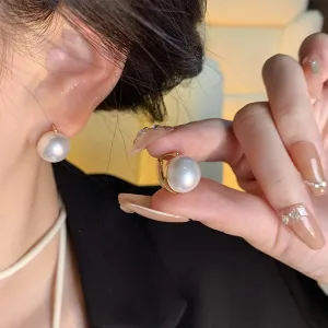 Earring Hoop Retro High End Pearl HXEA1520 Earring Hoop Retro High End Pearl HXEA1520