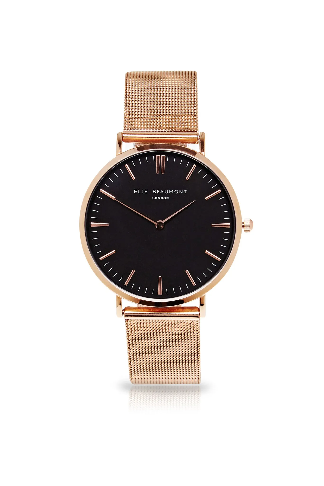 Elie Beaumont Oxford Mesh Small - Rose Strap/White