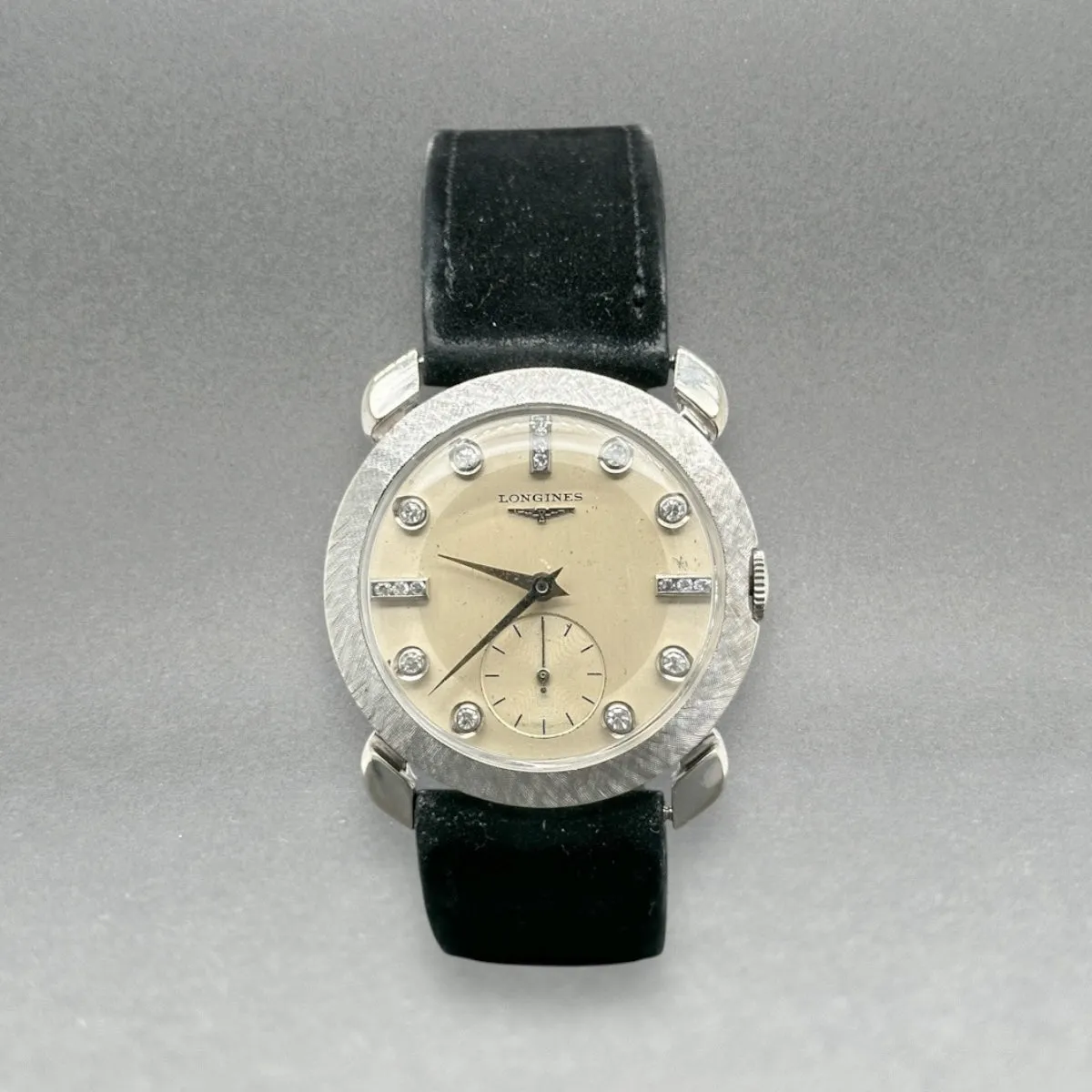Estate Longines 14K W Gold Manual Watch ref#APL-30