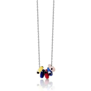 Evil Eye Glass Bead Necklace