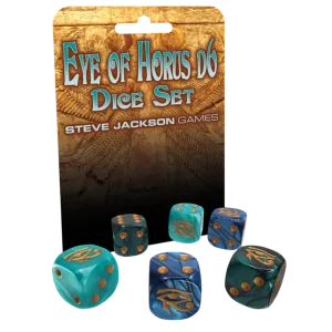 Eye of Horus d6 Dice Set