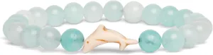 Fahlo Dolphin Tracking Bracelet, Elastic, supports FIU Marine Conservation, one size fits most for Men and Women