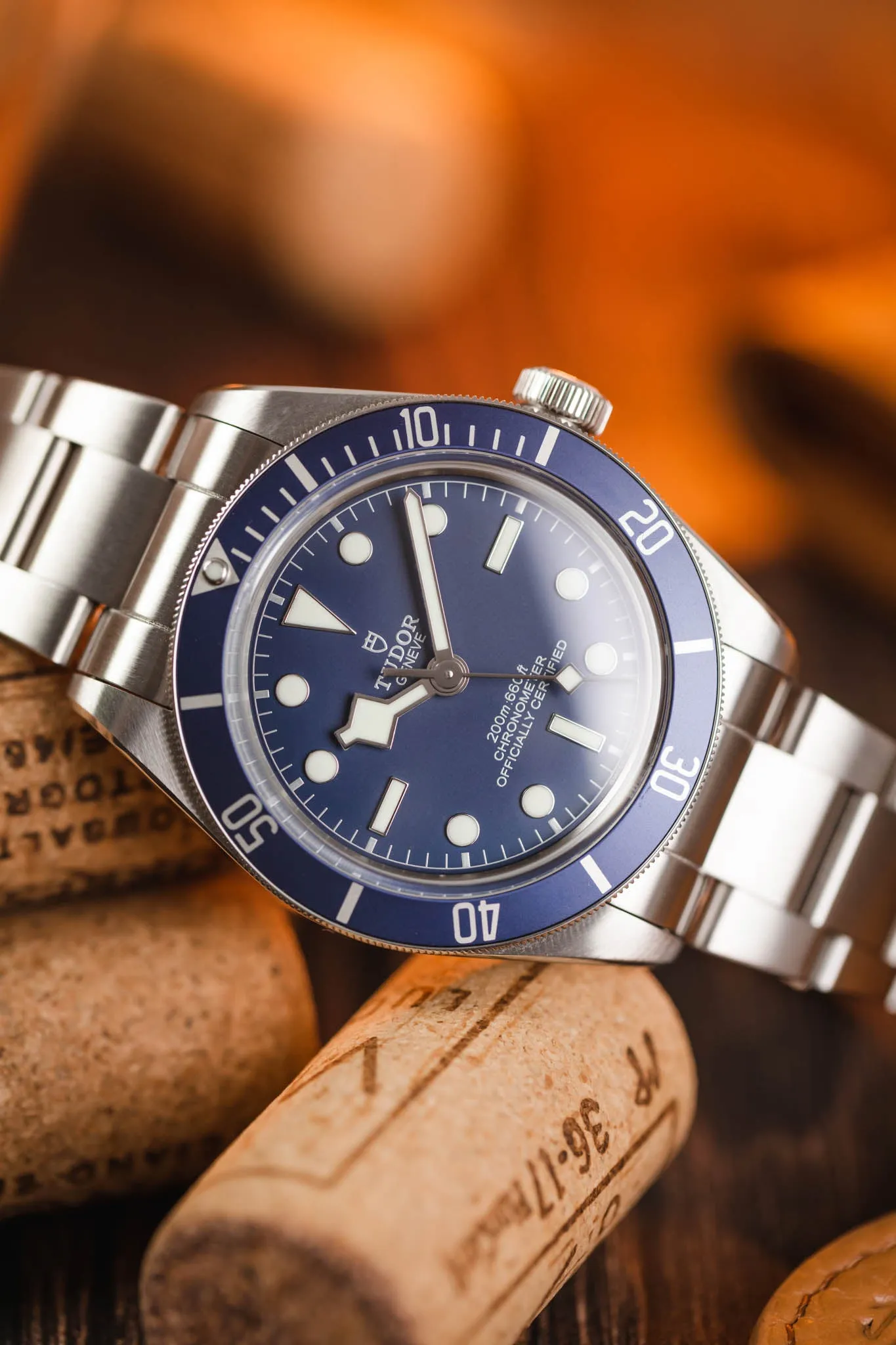 Forstner MODEL O Stainless Steel Oyster-Style Watch Bracelet for TUDOR Black Bay - BRUSHED Finish