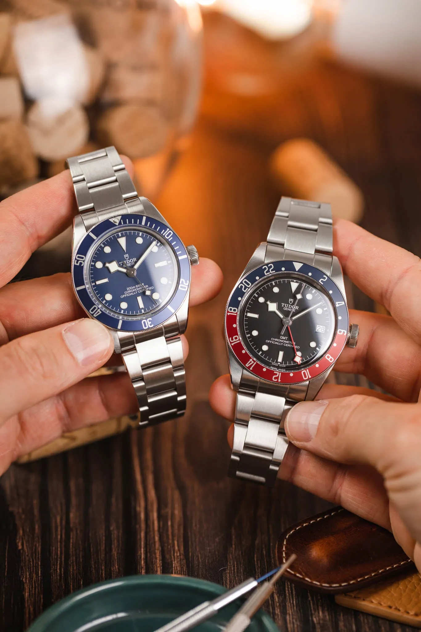 Forstner MODEL O Stainless Steel Oyster-Style Watch Bracelet for TUDOR Black Bay - BRUSHED Finish
