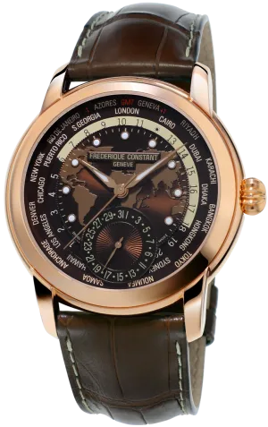 Frederique Constant Watch Classic Worldtimer Manufacture