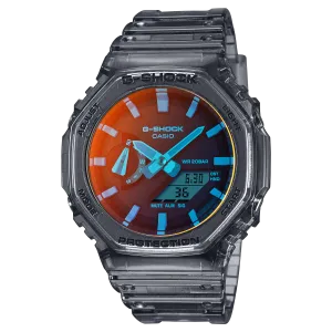 G-Shock Analog Digital Transparent Resin Band Watch GA2100TLS-8A
