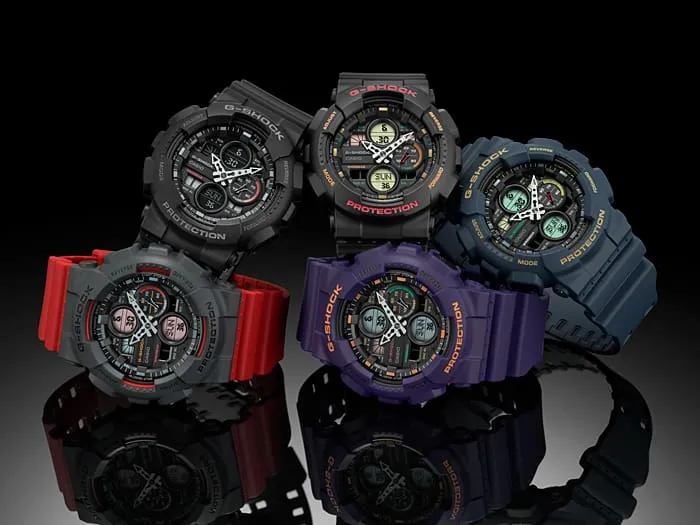 G-Shock Digital & Analogue Watch  GA140-1A1 / GA-140-1A1