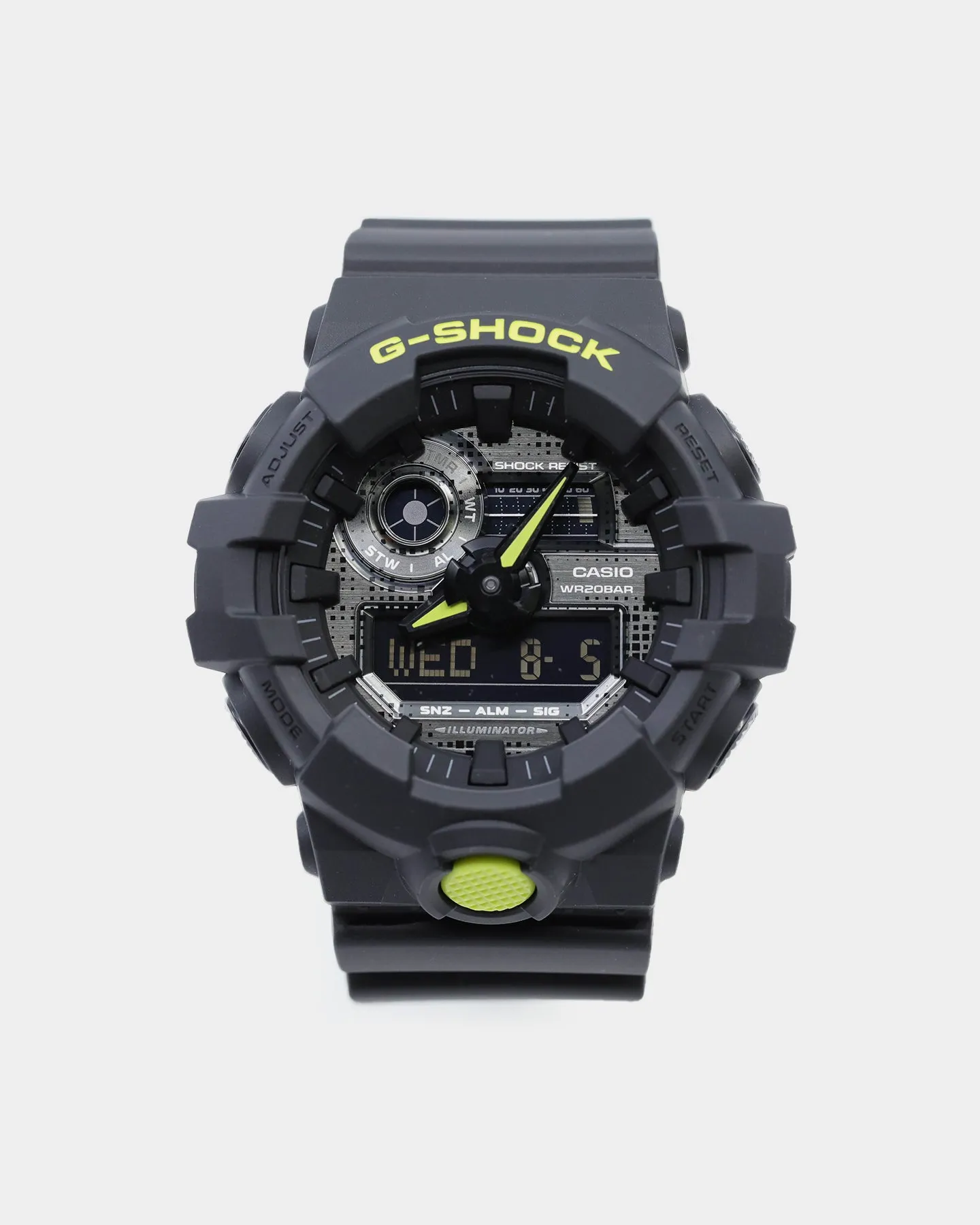 G-Shock GA700DC-1A Analog Digital Black/Neon